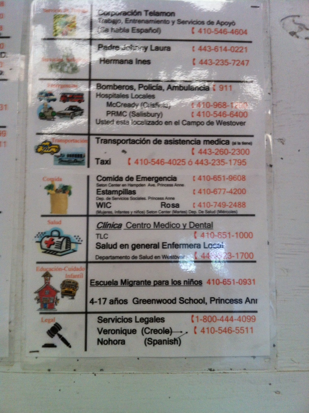 Information in Spanish